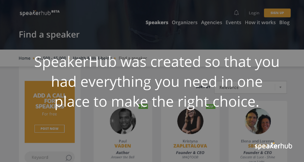 How to research speakers for your next event How to research speakers for your next event