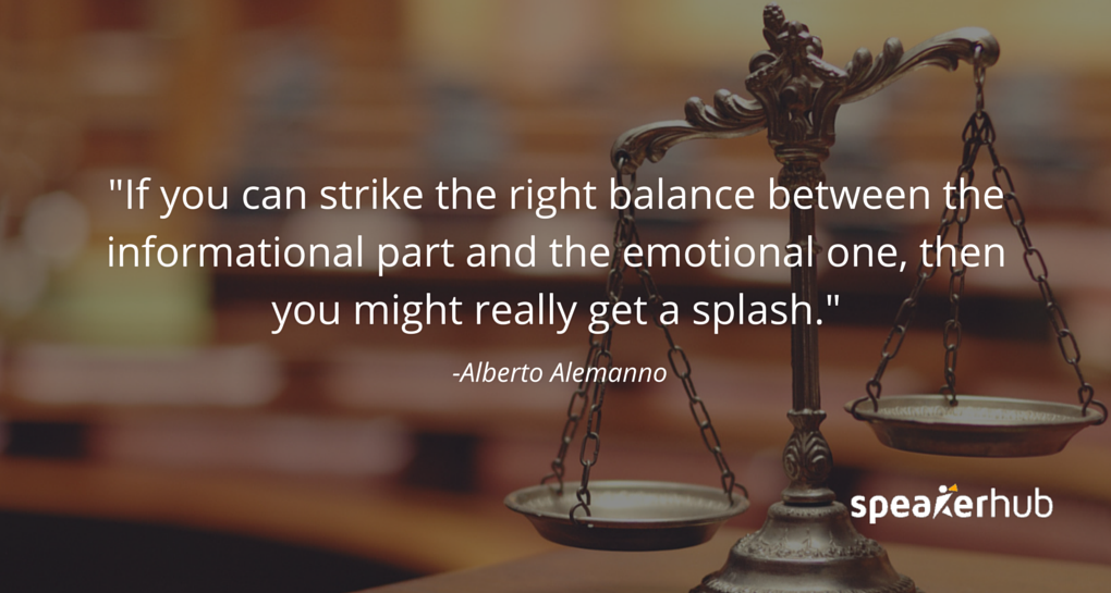 Find the right balance between emotion and data Find the right balance between emotion and data