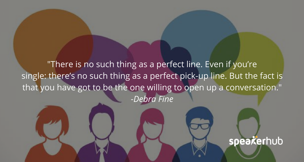 There is no such thing as a perfect line. Even if you’re single and listening right now, there’s no such thing as a perfect pick-up line. But the fact is that you have got to be the one willing to open up a conversation. There is no such thing as a perfect line. Even if you’re single and listening right now, there’s no such thing as a perfect pick-up line. But the fact is that you have got to be the one willing to open up a conversation.