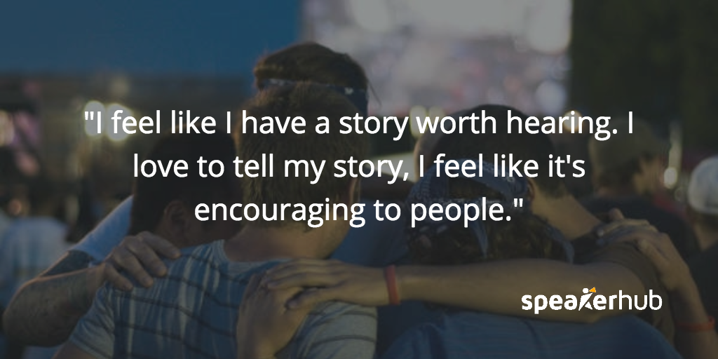 Eric Johnson Quote: I feel like I have a story worth hearing. I love to tell my story, I feel like it's encouraging to people. Eric Johnson Quote: I feel like I have a story worth hearing. I love to tell my story, I feel like it's encouraging to people.