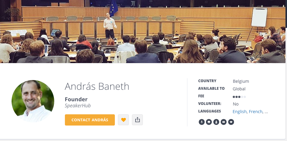 The new header gives event organizers a lot more information quickly. The new header gives event organizers a lot more information quickly.