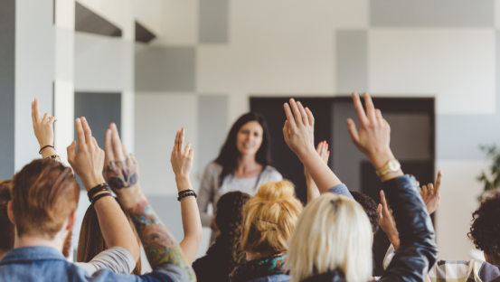 Audience Engagement and Interaction for Student Speakers